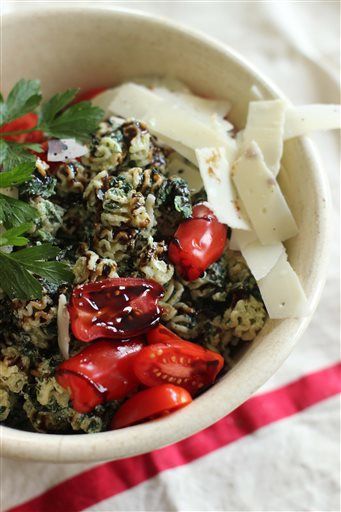 Ditch the bottled vinaigrette and go Italian for pasta salad